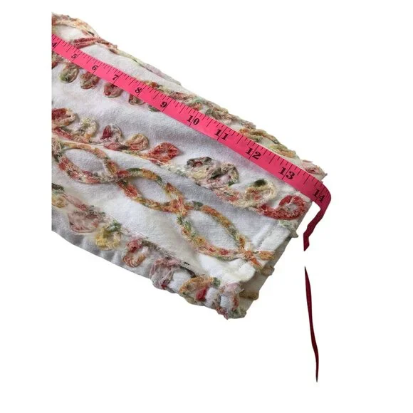 Life Style Petite Womens Embellished Cardigan Jacket Cotton Open Front Petite M - Picture 8 of 8